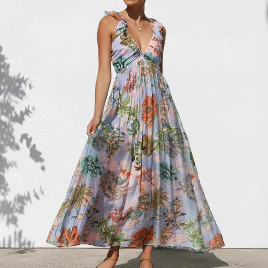 Boho Sunset Romance Kleid
