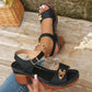 🥰Maximal 49% Rabatt👡Damen Sandalen mit Blockabsatz