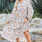 Lässige, lockere Kleider mit Blumenmuster für Damen