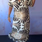 Locker sitzendes Maxi-Hemdkleid für Damen