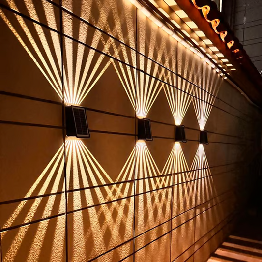 ✨☀️Solar-Wandleuchten, Außenleuchte, wasserdicht