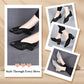 🔥Zeitlich begrenzter Rabatt👡Slipper aus Mesh mit Kristallen und dickem Absatz