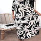 💖Elegantes, lockeres Damenkleid mit Rundhalsausschnitt und Aufdruck