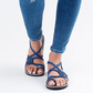 Flache Sandalen mit geflochtenem Riemen für Frauen