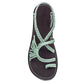 Flache Sandalen mit geflochtenem Riemen für Frauen