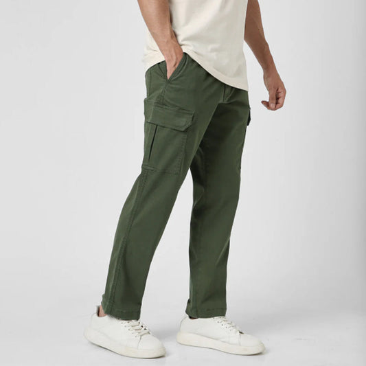 Cargohose für Herren mit vielen Taschen und Stretch