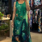 🌸49% rabatt🌸Damen lockeres bedrucktes ärmelloses Maxikleid