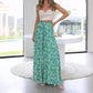 🌺Hose mit weitem Bein und Bohème-Print