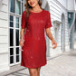Damenmode Elegantes Paillettenkleid