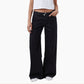🎀 Salzig und süß! Weite Hose mit verstellbarem Kordelzug und niedriger Leibhöhe für mehrmaliges Tragen 👖