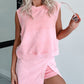 Damen-Set aus Tanktop und Schlitz-Skort