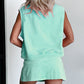 Damen-Set aus Tanktop und Schlitz-Skort