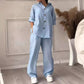 Modisches 2-teiliges Set aus Hemd und Hose