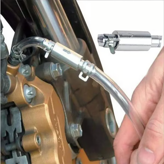 🏆Blitzangebot⚡ Über 50.000 verkauft! Fast ausverkauft - 💥Bremsentlüftungsschlauch - Einweg-Rückschlagventil-Rohr-Entlüftungswerkzeug-Set für Auto-Motorrad-Kupplung