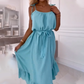 💕Was soll ich morgen anziehen?💕Einfarbiges, locker sitzendes Damenkleid