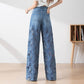 💃Sommermode vorwärts🌸🔥 Gespleißte Jeans mit Spitze