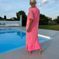 2-teiliges Set aus Bluse mit Aussparungen und ärmellosem Kleid