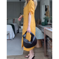 🌸NEUER HEIßER VERKAUF✨Maxikleid mit seitlichem Schlitz und Knopfleiste für Damen
