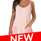 💥Begrenztes Angebot: 49% Rabatt, Geschenk 🎁 Damen ärmelloses Sommerkleid mit Shorts