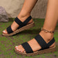 🔥Rutschfeste Freizeitsandalen für Damen mit breiten elastischen Riemen