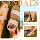 🔥Rutschfeste Freizeitsandalen für Damen mit breiten elastischen Riemen