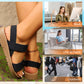 🔥Rutschfeste Freizeitsandalen für Damen mit breiten elastischen Riemen