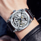 💥Heißer Verkauf 49% Rabatt⌚Business-Mode-Analoguhr mit rundem Zifferblatt und Lederarmband