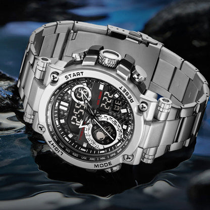 🔥Stylische Mehrzweck-Digital-Quarz-Uhr für Männer