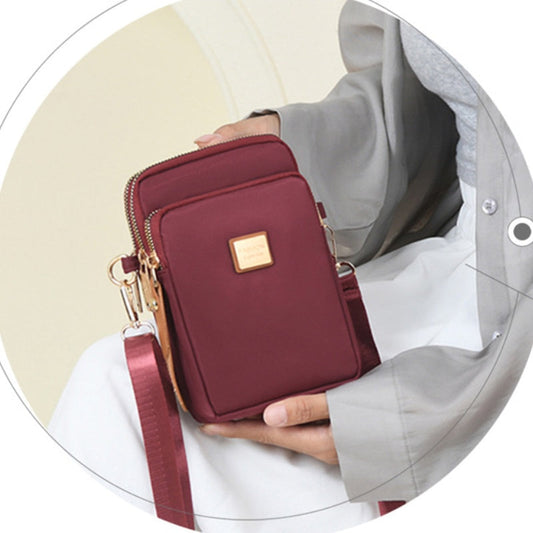 🔥Neue 49% RABATT✨Stylische dreilagige Umhängetasche mit Crossbody-Tasche