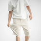 Lässige Stretch-Bermudashorts für Herren mit Taschen