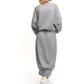 2-teiliges Set aus Rundhals-Sweatshirt und Rock für Damen