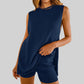 💃 Sommermode, 49% Rabatt – Zweiteiliges Damen-Set: Stricktop und Shorts 🏖️