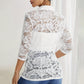 Eleganter Damenblazer mit transparenten Spitzendetails