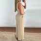 Ärmelloser Jumpsuit mit weitem Bein und V-Ausschnitt für Damen