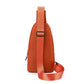 Leichte Brusttasche aus Nylon mit mehreren Taschen