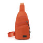 Leichte Brusttasche aus Nylon mit mehreren Taschen