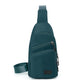 Leichte Brusttasche aus Nylon mit mehreren Taschen