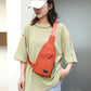 Leichte Brusttasche aus Nylon mit mehreren Taschen