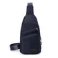 Leichte Brusttasche aus Nylon mit mehreren Taschen