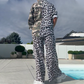 2-teiliges Set aus Hemd und Hose mit Leopardenmuster