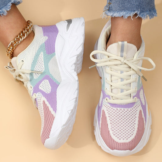 Lässige, klobige Laufschuhe für Damen