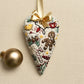 💖DIY Herzförmiges, handgesticktes Weihnachtsornament/Ornament-Set
