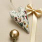 💖DIY Herzförmiges, handgesticktes Weihnachtsornament/Ornament-Set
