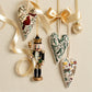 💖DIY Herzförmiges, handgesticktes Weihnachtsornament/Ornament-Set