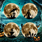 🦇Halloween 3D Fledermaus LED-Wandleuchte