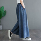Vintage-Jeanshose mit weitem Bein