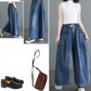 Vintage-Jeanshose mit weitem Bein