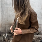 Women's Casual Button Jacket with Pockets