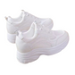 Atmungsaktive Damen-Freizeitschuhe mit dicker Sohle