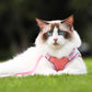 Fluchtsicheres reflektierendes Katzengeschirr mit Leine
